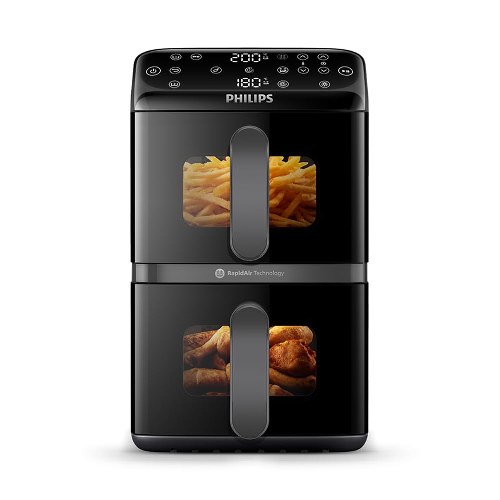 Philips Airfryer 4000 Series Dual Basket 10L