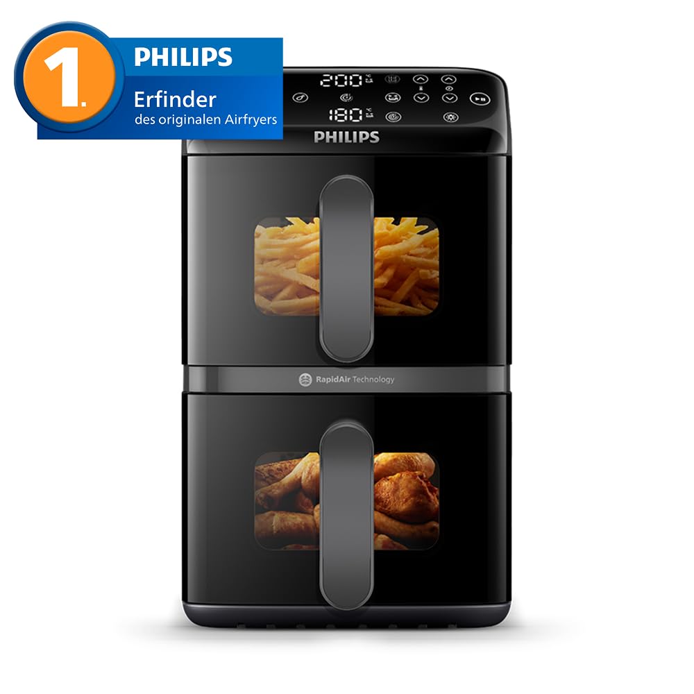 Philips Airfryer 4000 Series Dual Basket 10L