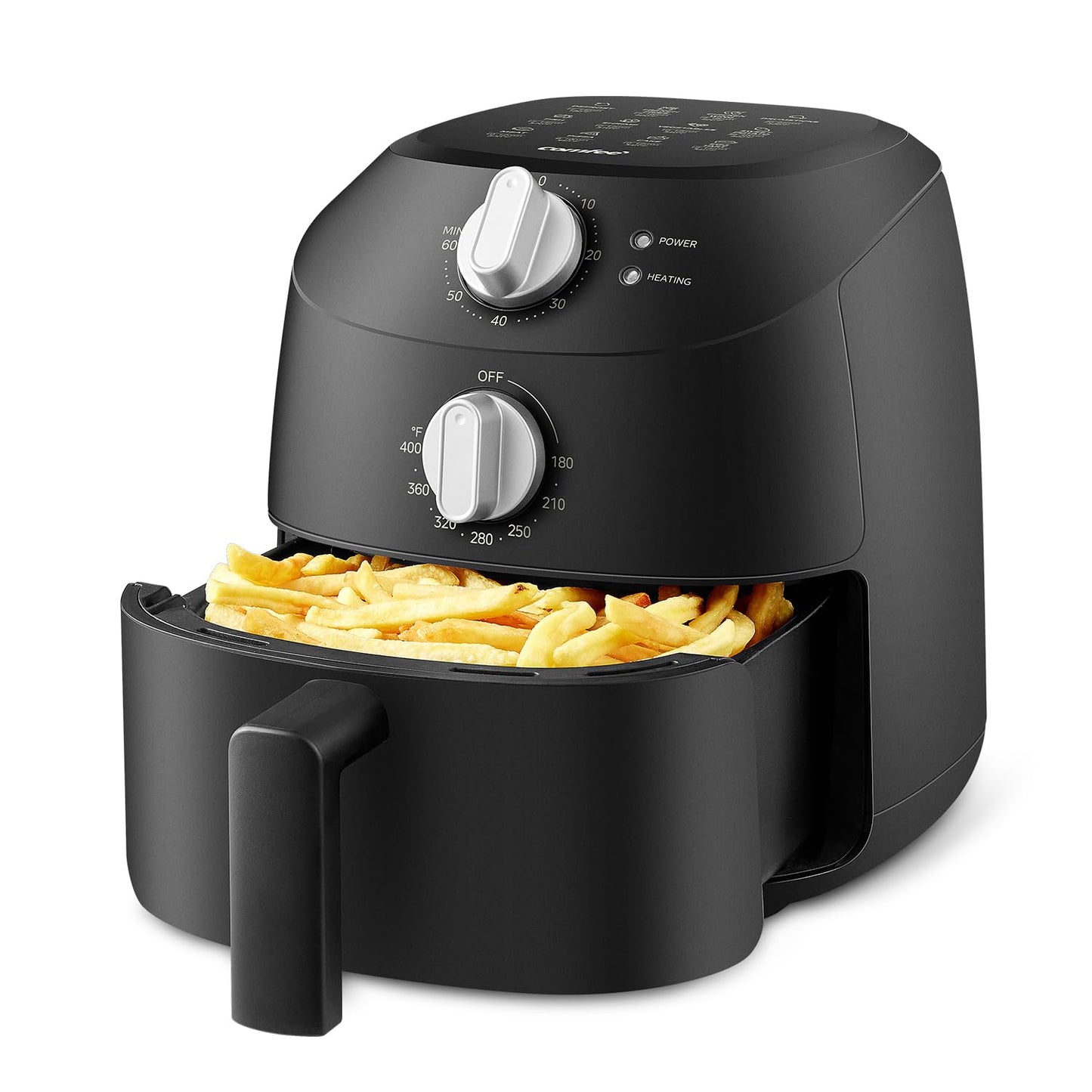 Midea Heißluftfritteuse 2L 1150W Schwarz