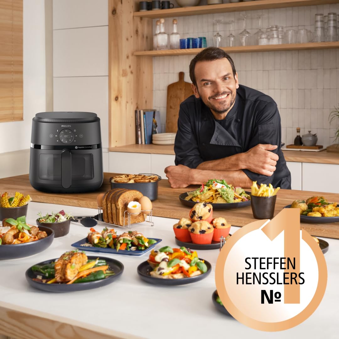 Philips Airfryer 6.2L mit Sichtfenster NA230/00