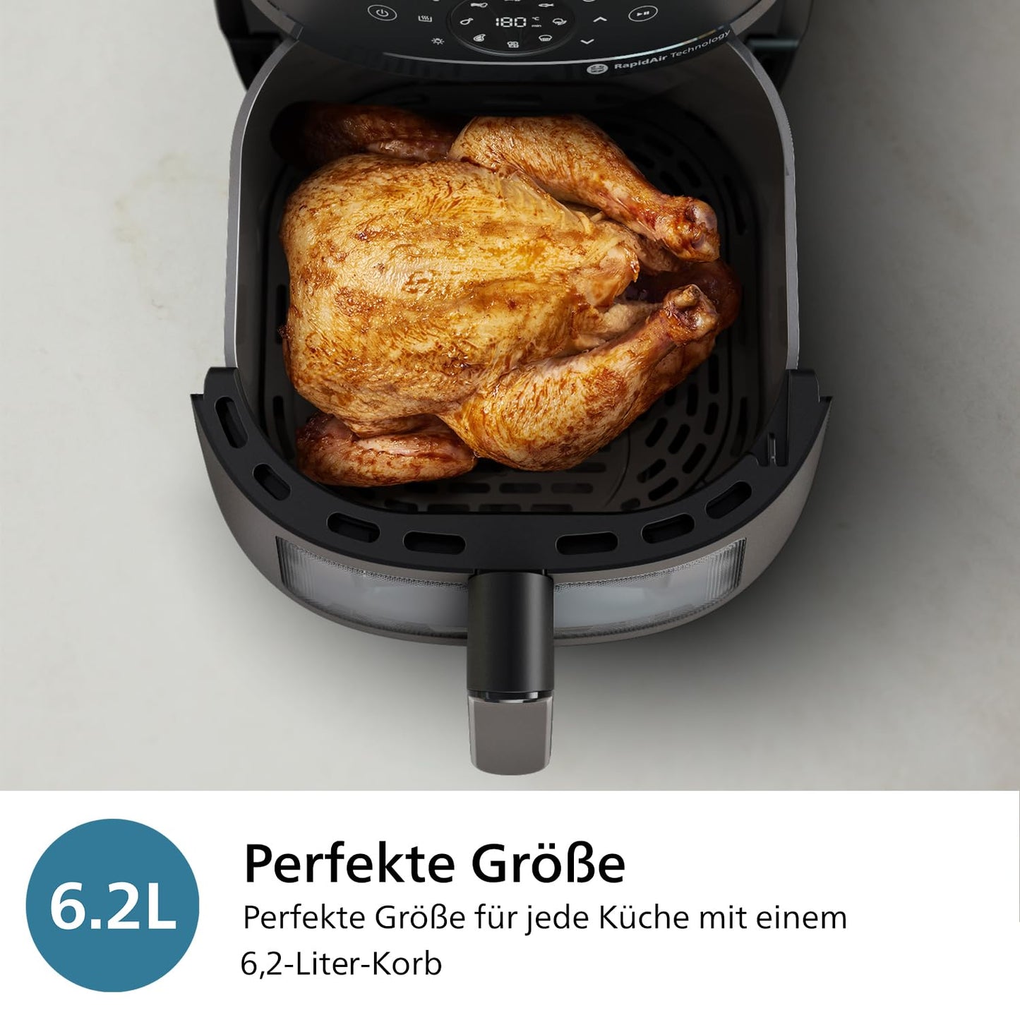 Philips Airfryer 6.2L mit Sichtfenster NA230/00