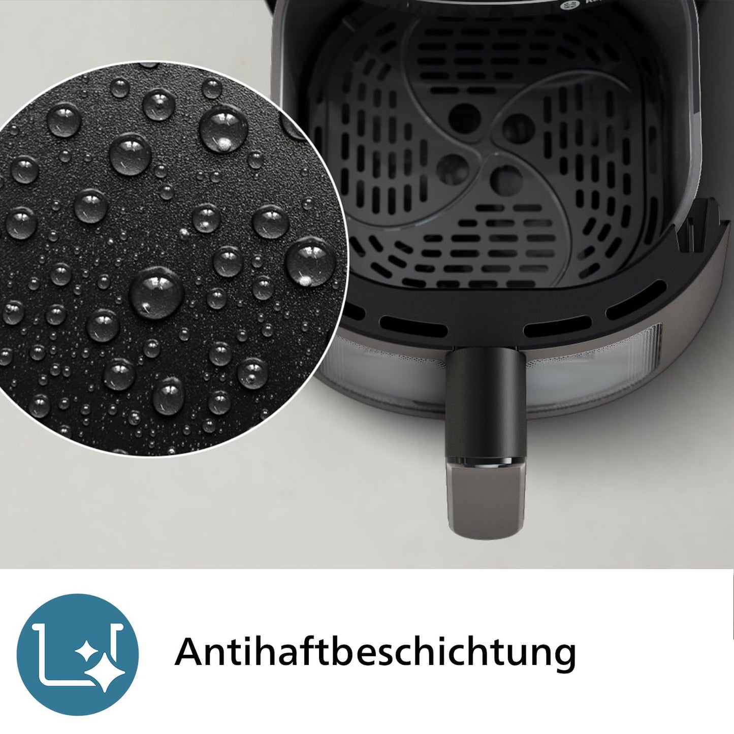 Philips Airfryer 6.2L mit Sichtfenster NA230/00