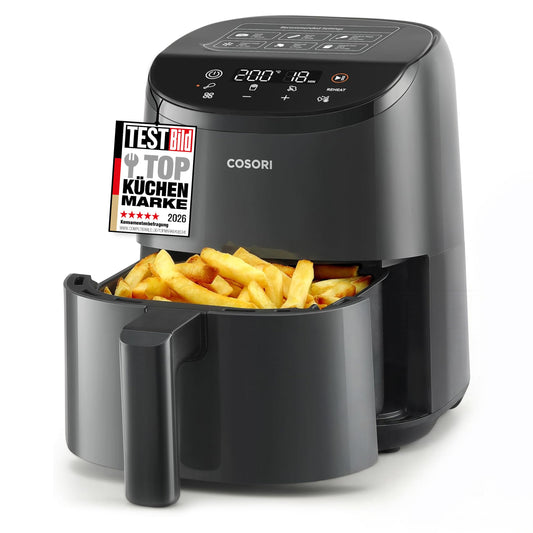 COSORI Mini Heißluftfritteuse 2L Schwarz