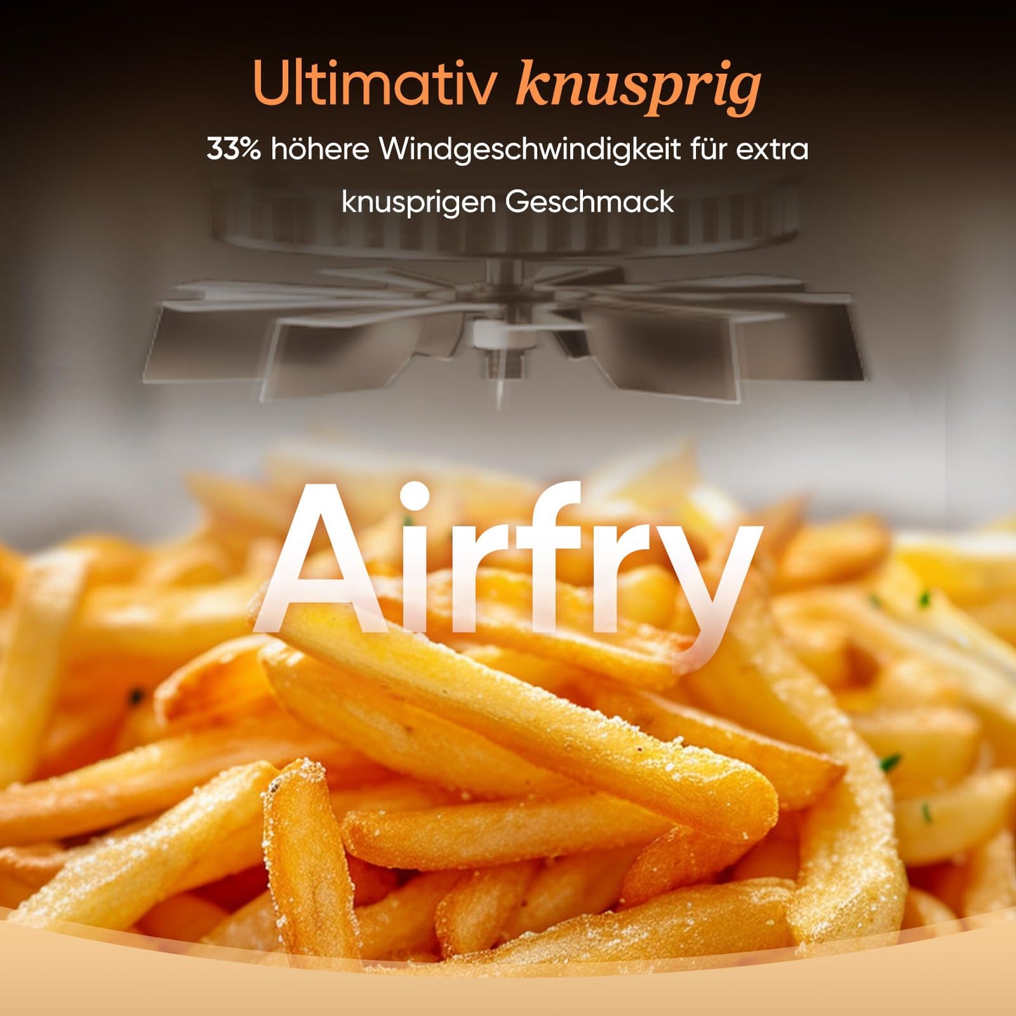 COSORI Heißluftfritteuse 2 Kammern 10.8L