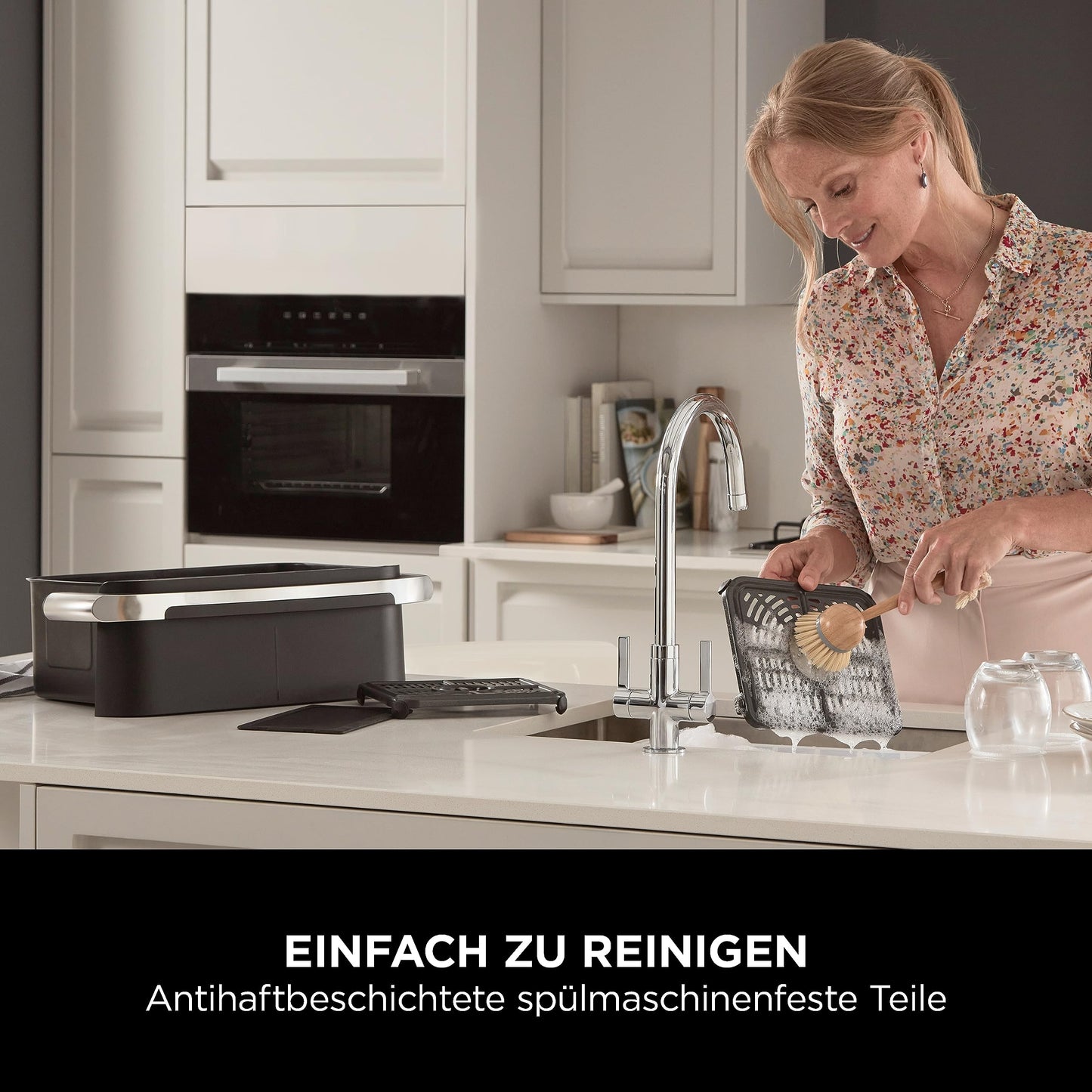 Ninja Heißluftfritteuse Dual Zone 10.4L Schwarz